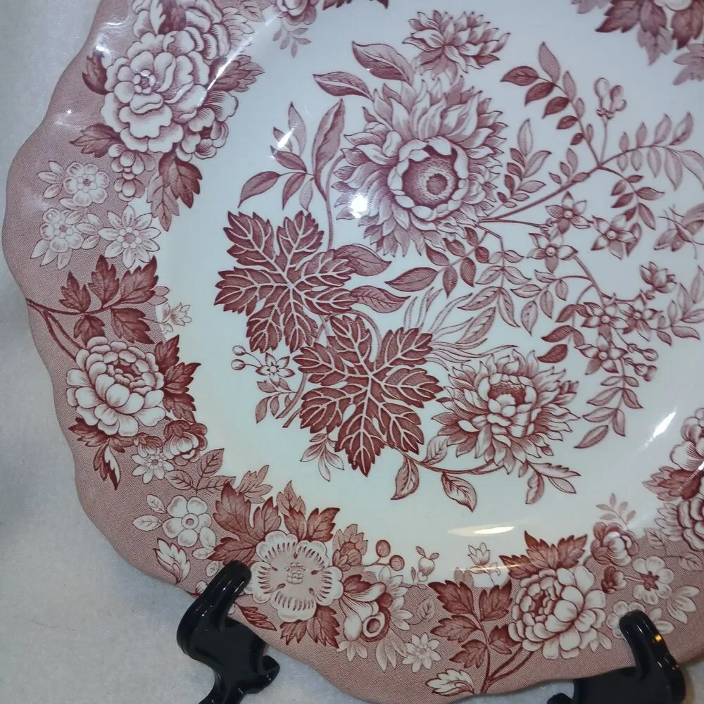 The Spode Archive Collection Jasmine Buffet Dessert Plate 9.5